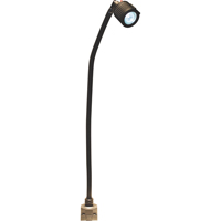 Lampe &agrave; col-de-cygne &agrave; flux &eacute;lev&eacute; de la s&eacute;rie LS, 5 W, DEL, Col 20", Noir Nuna Depot Inc.