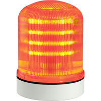 Streamline&reg; Modular Multifunctional LED Beacons, Continuous/Flashing/Rotating, Amber Nuna Depot Inc.