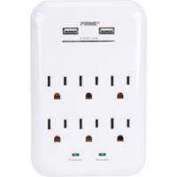 Prime&reg; USB Charger with Surge Protector Nuna Depot Inc.