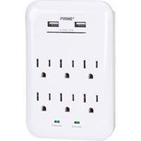 Prime&reg; USB Charger with Surge Protector Nuna Depot Inc.