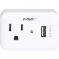 Prime&reg; USB Charger with Surge Protector Nuna Depot Inc.