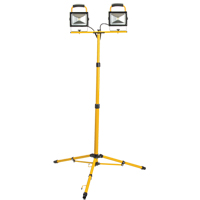 Twin-Head Work Light, LED, 40 W, 4800 Lumens, Aluminum Housing Nuna Depot Inc.
