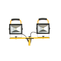 Twin-Head Work Light, LED, 40 W, 4800 Lumens, Aluminum Housing Nuna Depot Inc.