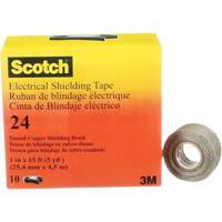 Scotch&reg; Electrical Shielding Tape, 25.4 mm (1") x 4.6 m (15'), Black, 16 mils Nuna Depot Inc.