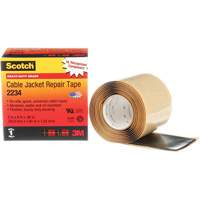 Scotch&reg; Cable Jacket Repair Tape, 51 mm (2") x 1.8 m (6'), Black, 60 mils Nuna Depot Inc.