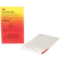 ScotchCode Pre-Printed Wire Marker Book Nuna Depot Inc.