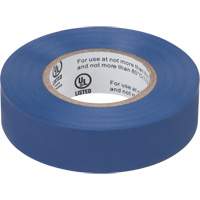 Electrical Tape, 19 mm (3/4") x 18 M (60'), Blue, 7 mils Nuna Depot Inc.