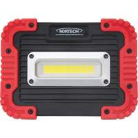 Portable Work Light, LED, 10 W, 1000 Lumens, Plastic Housing Nuna Depot Inc.