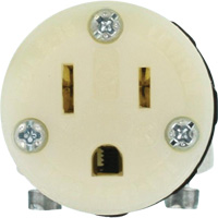 Connecteur de prise de rallonge de qualit&eacute; hospitali&egrave;re, 5-15R, Nylon Nuna Depot Inc.