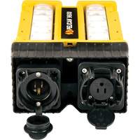 Syst&egrave;me avec t&ecirc;te d'&eacute;clairage modulaire et support, DEL, 24 W, 3000 lumens, Boîtier en Aluminium Nuna Depot Inc.