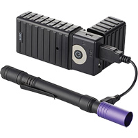Lampe stylo UV avec port de recharge micro USB Stylus Pro, DEL, Corps en Aluminium, piles Rechargeable, Compris Nuna Depot Inc.