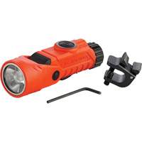 Vantage&reg; 180 X Multi-Fuel Helmet/Right Angle Flashlight, LED, Rechargeable/CR123A Batteries, Nylon Polymer Nuna Depot Inc.