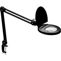 Adjustable Magnifier Lamp, 5 Diopter, LED Light, 47" Arm, C-Clamp, Black Nuna Depot Inc.