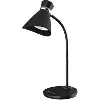 Desk Lamp, 6 W, LED, 16" Neck, Black Nuna Depot Inc.
