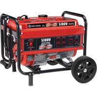 G&eacute;n&eacute;ratrice avec ensemble de roues, 5100 W de surtension, 4000 W nominale, 120 V/240 V, R&eacute;servoir de 15 L Nuna Depot Inc.