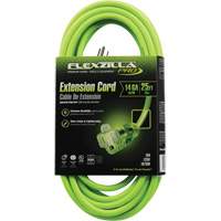 Flexzilla&reg; Pro Industrial Extension Cord, All-Weather, SJTW, 14/3 AWG, 15 A, 25' Nuna Depot Inc.