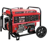 G&eacute;n&eacute;ratrice &agrave; essence &agrave; d&eacute;marreur &eacute;lectrique, 10000 W de surtension, 7500 W nominale, 120 V/240 V, R&eacute;servoir de 25 L Nuna Depot Inc.