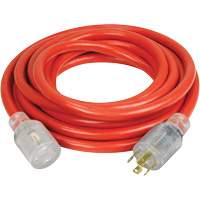 Generator Extension Cord with Quad Tap, Outdoor, 10 AWG, 30 A, 4 Outlet(s), 25' Nuna Depot Inc.