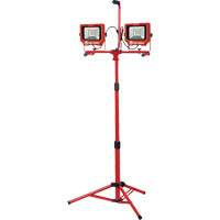 Baladeuses jumel&eacute;es avec tr&eacute;pied, DEL, 40 W, 6000 lumens, Boîtier en Aluminium Nuna Depot Inc.