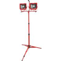 Baladeuses jumel&eacute;es avec tr&eacute;pied, DEL, 72 W, 8000 lumens, Boîtier en Aluminium Nuna Depot Inc.
