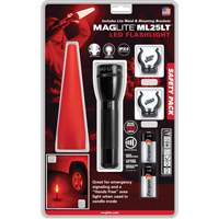 Safety Flashlight Pack, LED, 192 Lumens, C Batteries Nuna Depot Inc.