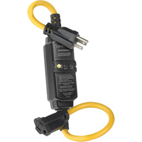 Self-Test Automatic Reset GFCI Cord Set, 120 V, 15 A, 2' Cord Nuna Depot Inc.