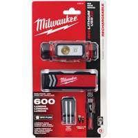 Lampe frontale pour casque de s&eacute;curit&eacute; USB REDLITHIUM, DEL, 600 lumens, 5 hres de fonctionnement, piles Rechargeable Nuna Depot Inc.
