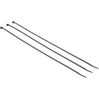 Steel Barb Cable Tie, 7-3/10" Long, 50 lbs. Tensile Strength, Black Nuna Depot Inc.