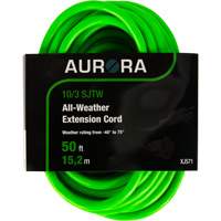 Industrial Extension Cord, All-Weather, SJTW, 10/3 AWG, 15 A, 50' Nuna Depot Inc.