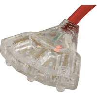 Generator Extension Cord with Tritap, STW, 10 AWG, 3 Outlet(s), 25' Nuna Depot Inc.