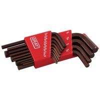 Short Arm Hex Key Set, 13 Pcs., Imperial Nuna Depot Inc.